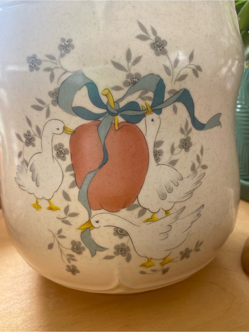 Vintage Marmalade Country Goose Cookie Jar| Large Canister - Picture 4 of 7